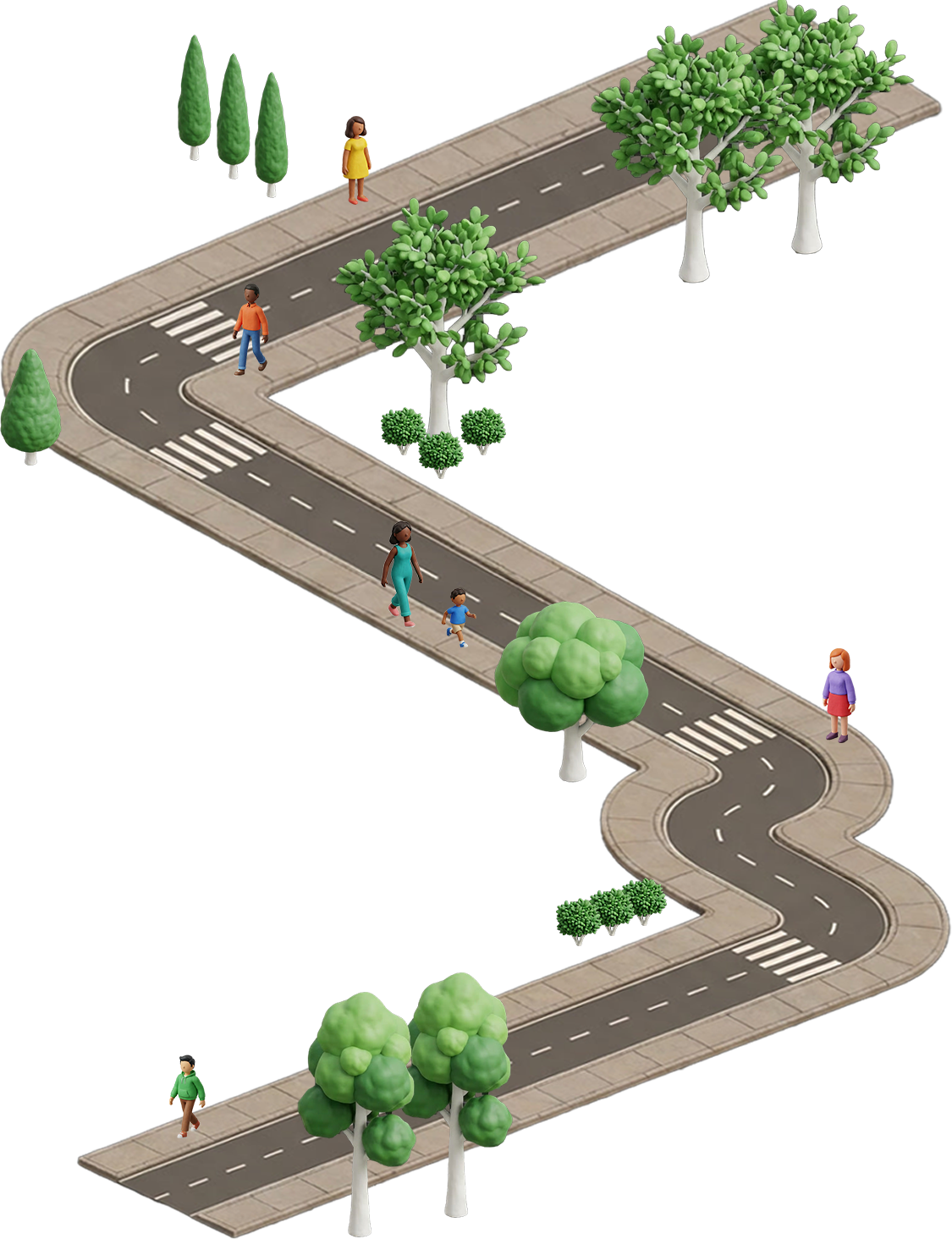 Isometric street